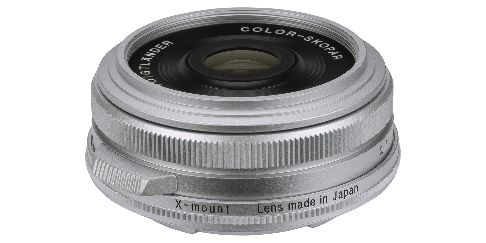 Obiektyw Voigtlander Color Skopar 18 mm f/2,8 do Fujifilm X - srebrny - Odpowiednik 28 mm na pełnej klatce